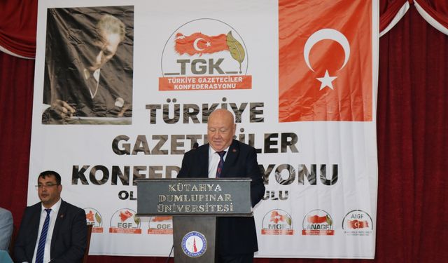 Türkiye Gazeteciler Konfederasyonu'nda Nuri Kolaylı Yeniden Başkan Seçildi