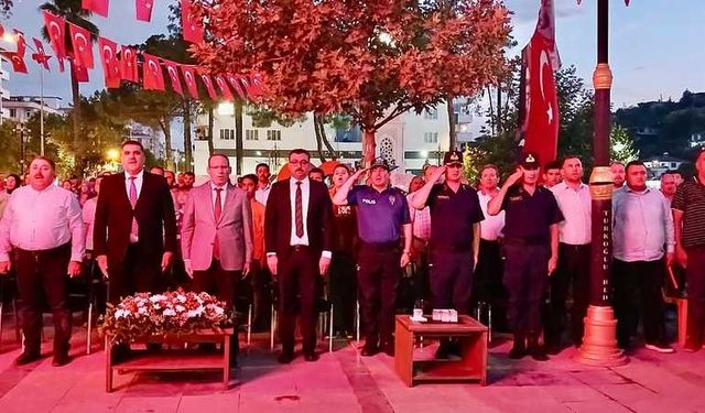 Türkoğlu’nda “15 Temmuz Demokrasi ve Milli Birlik Günü” anma programı yapıldı