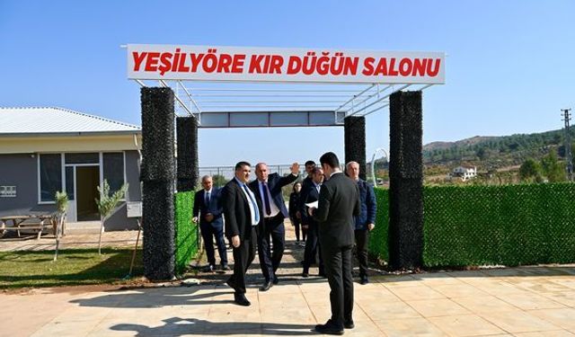 Yeşilyöre Kır Düğün Salonu Projesinde Sona Gelindi