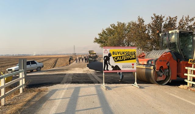 Büyükşehir’den Elbistan’ın 4 Mahallesinde Daha Yol Yenileme Çalışması