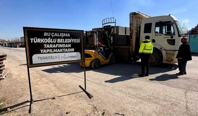 Türkoğlu’nda Altyapı ve Çevre Düzenlemeleri Hız Kazandı