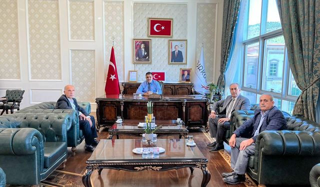 Kooperatif Yöneticilerinden Başkan Karaca’ya Ziyaret