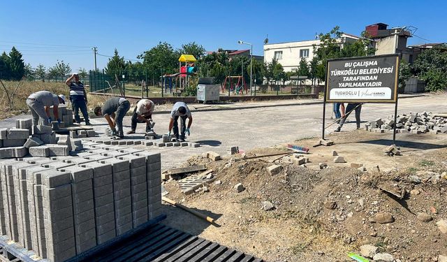 Türkoğlu’nda altyapı güçleniyor, sokaklar temizleniyor