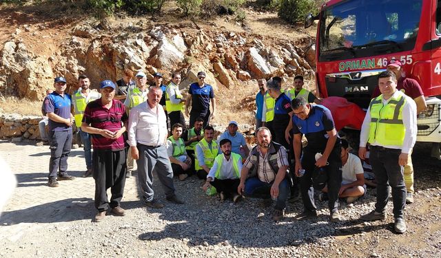 Türkoğlu’nda yangınla mücadele çalışmaları titizlikle yürütüldü