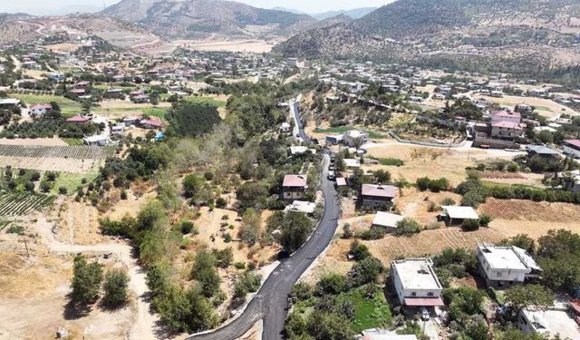 Dönüklü’nün Ana Caddesi Yenileniyor