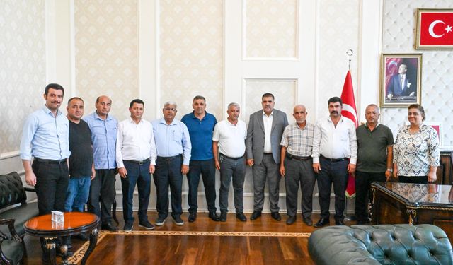 Başkan Karaca muhtarları ağırladı