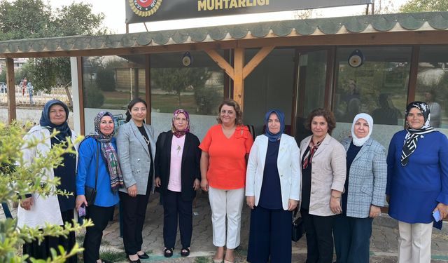 AK Parti Kadın Kollarından Fatih Mahallesi’ne Ziyaret