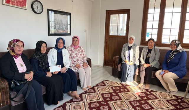 Türkoğlu'nda Şehit Ailesine Anlamlı Ziyaret