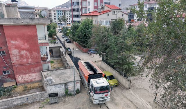 KASKİ, Elbistan’da da Asfalt Mesaisini Sürdürüyor