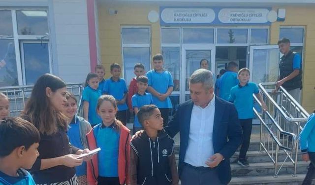 Yasin Akdaş’tan Eğitim Çalışmalarına Yerinde İnceleme