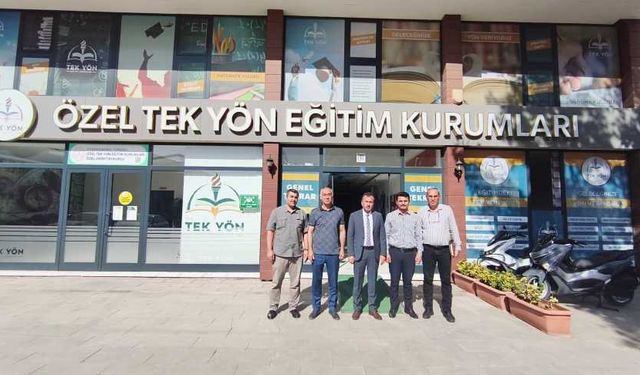 İlçe Milli Eğitim’den özel öğretim kurumlarına ziyaret