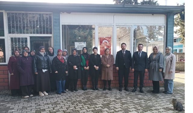 Türkoğlu’nda Halk Eğitimi Kurslarına Kültür Ve Turizm Ziyareti