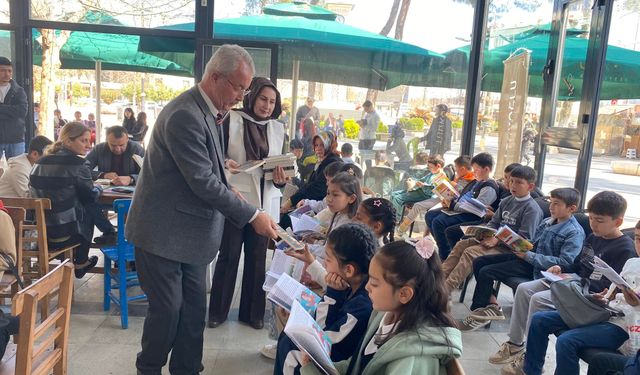 62. Kütüphane Haftası’nda kitap okuma etkinliği düzenlendi
