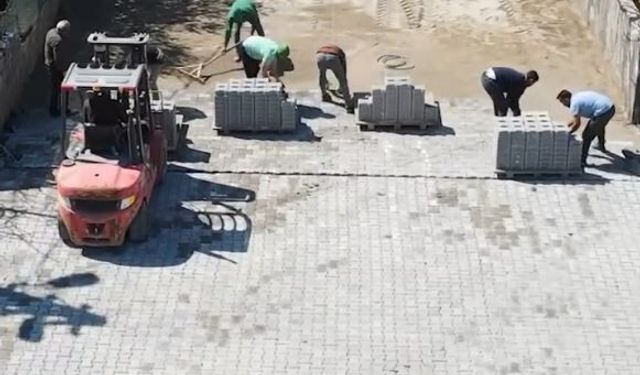 Türkoğlu’nda Sokaklar Yenileniyor: Kılılı’da Parke Seferberliği