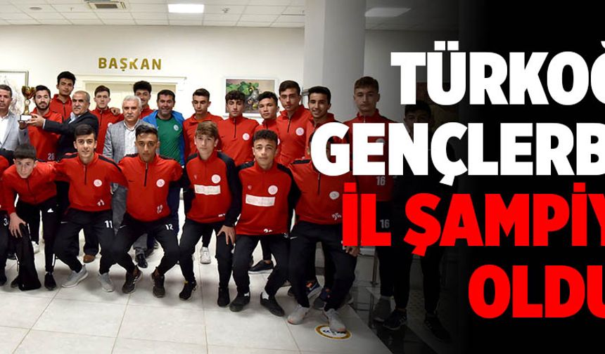 Türkoğlu Gençlerbirliği il şampiyonu oldu