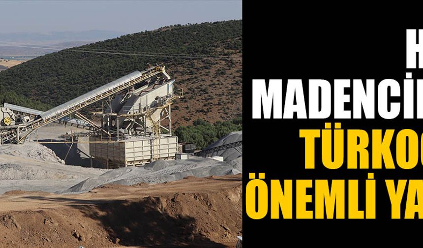 Hoytaş Madencilik’ten Türkoğlu’na önemli yatırım!
