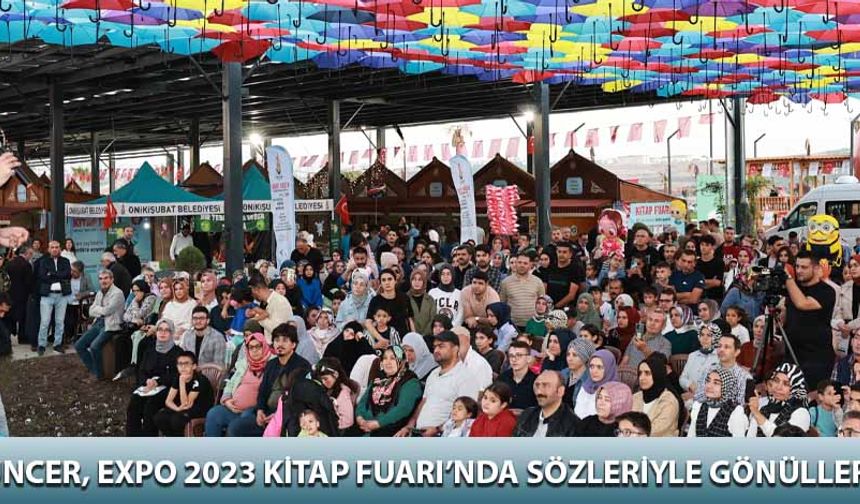 Serdar Tuncer, EXPO 2023 Kitap Fuarı’nda sözleriyle gönüllere tesir etti