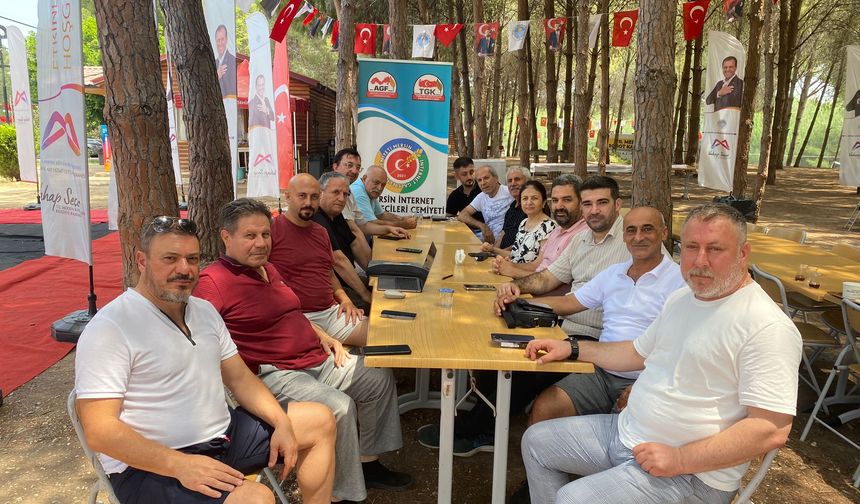 Akdeniz Gazeteciler Federasyonu Yönetim Kurulu Mersin'de Toplandı