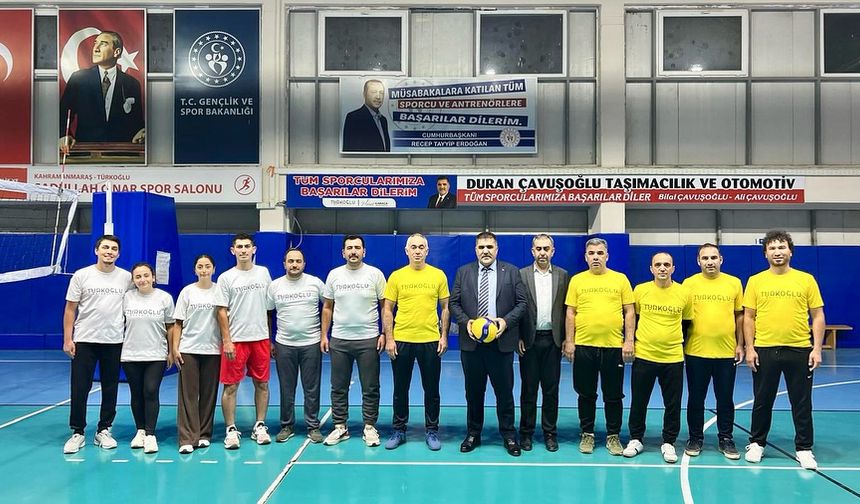 Öğretmenler Günü Voleybol Turnuvası coşkusu yaşandı