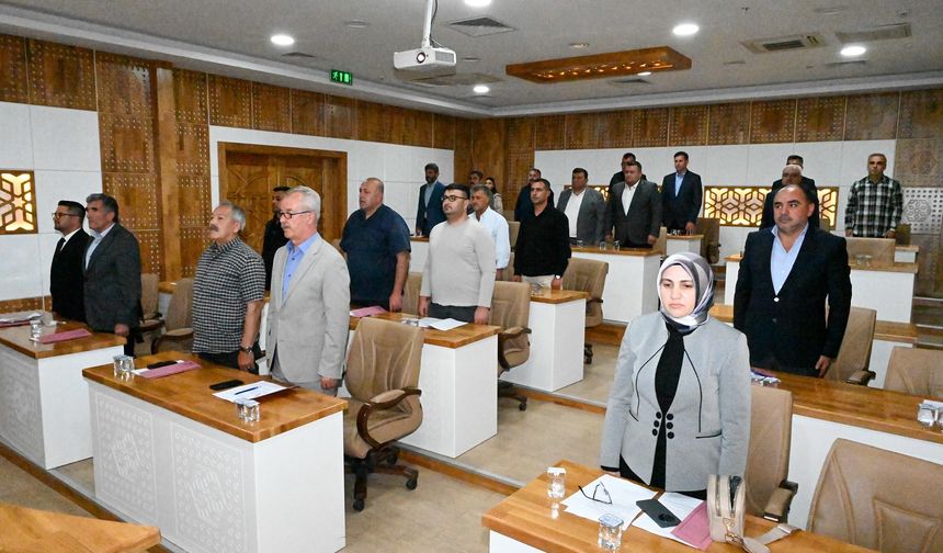 Türkoğlu Belediyesi Mayıs Ayı Meclis Toplantısı Yapıldı