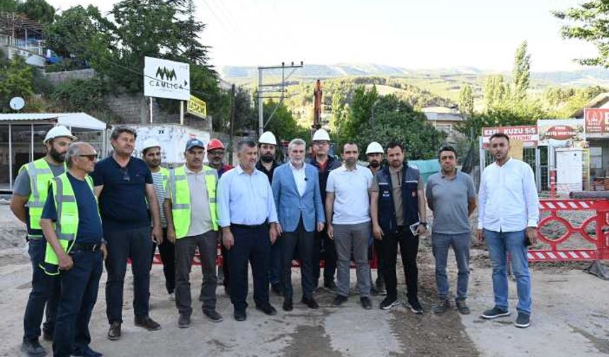 “Türkiye’nin En Büyük Altyapı Şantiyesi Şehrimizde Kuruldu”