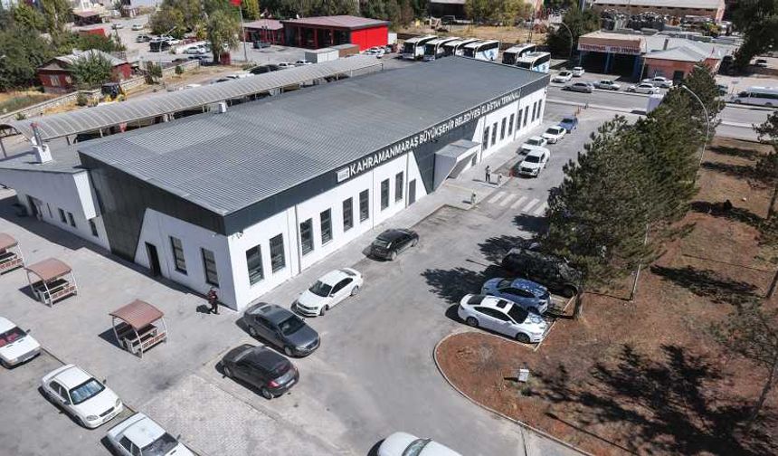Elbistan Terminali Yenilenen Yüzüyle Hizmete Sunuldu