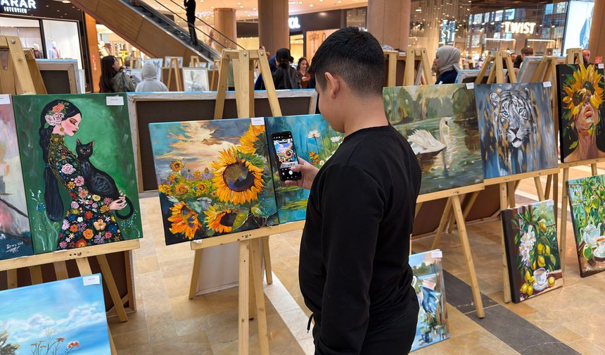 KAMEK Atölyelerinden Doğan Sanat Eserleri Vatandaşların Beğenisine Sunuldu
