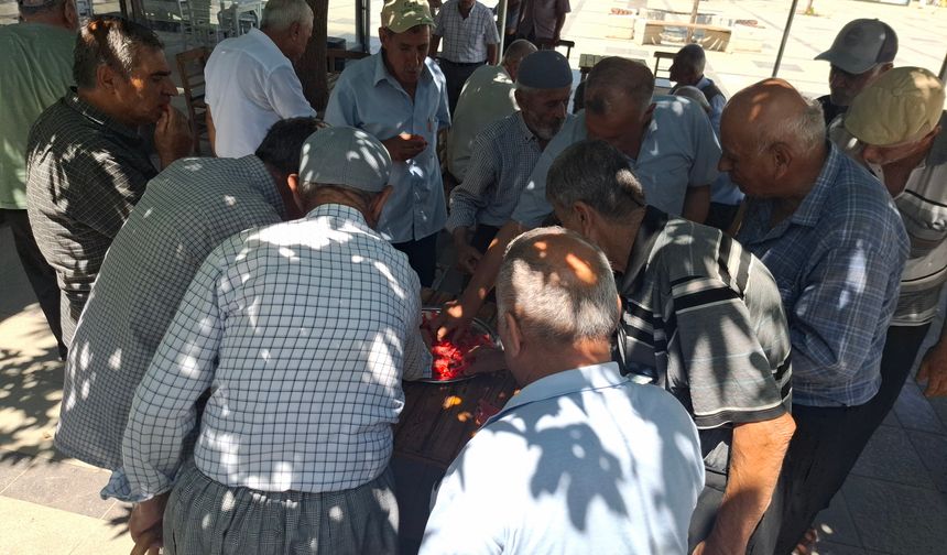 Millet Meydanı’nda Çay da Karpuz da Ücretsiz