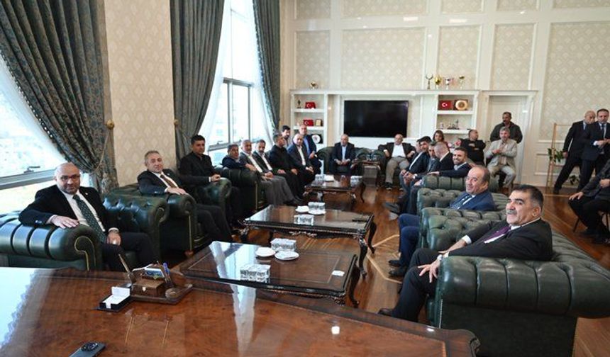 Kahramanmaraş Milletvekillerinden Başkan Karaca’ya Ziyaret