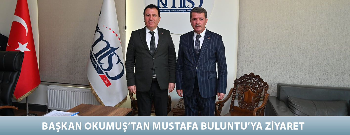 Başkan Okumuş’tan Mustafa Buluntu’ya ziyaret