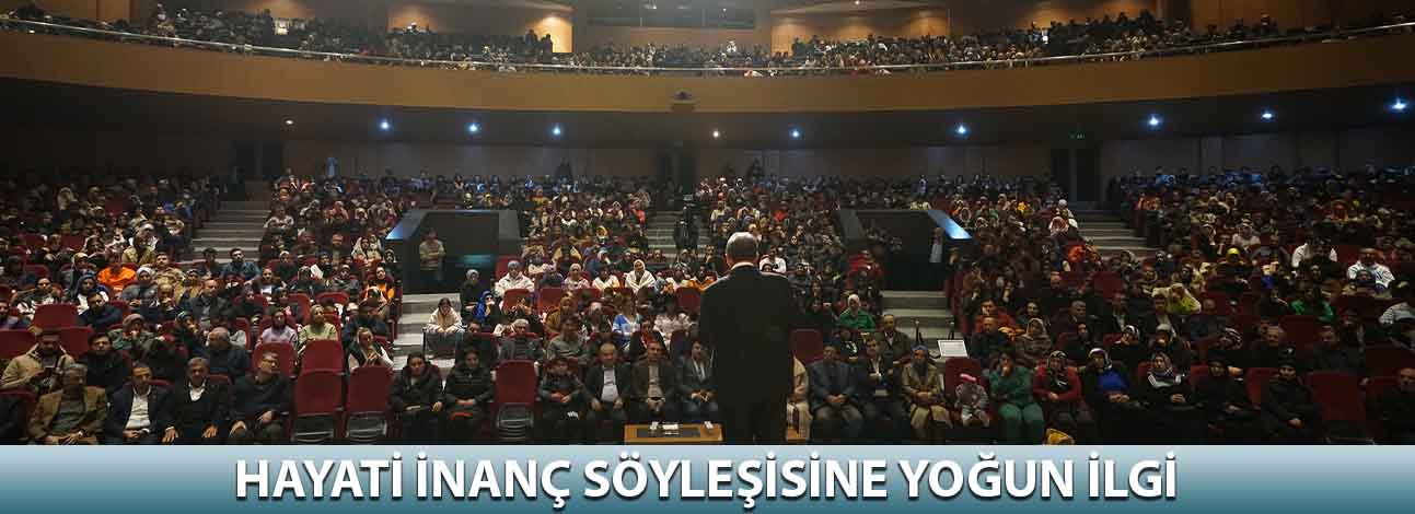Hayati İnanç Söyleşisine Yoğun İlgi